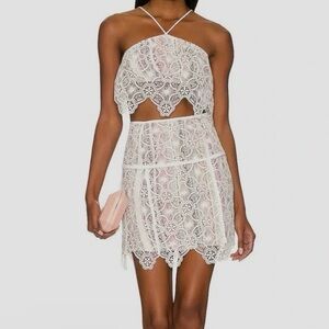 Tularosa Paula Mini Skirt in Ivory